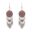 Afghan Jewelry Oxidized Silver Color Drop Earrings for Women Carved Flower pendientes  Turkish Gypsy Tribal Party Jewelry Gift 33