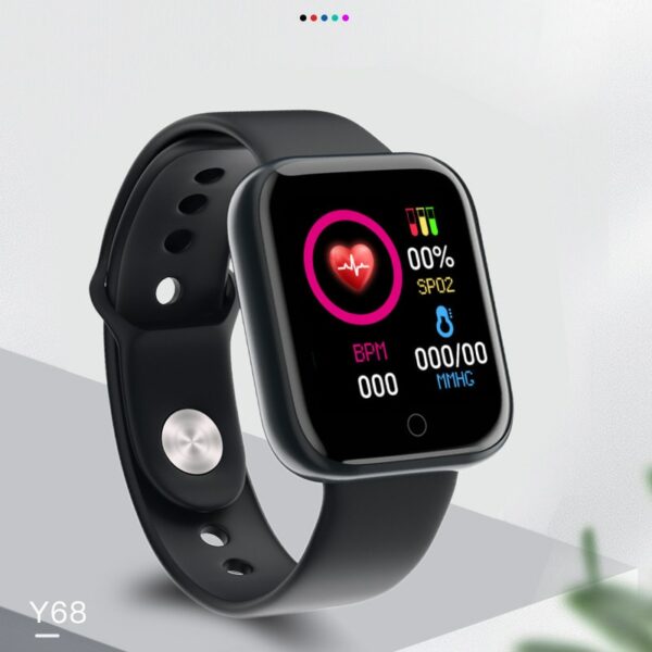 Z40 Y68 Smart Watch Men Waterproof Sport Watch Fitness Tracker Bracelet Blood Pressure Heart Rate For Android IOS Dropshipping 2