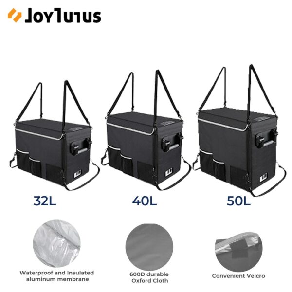 Joytutus 50L Car Refrigerator Protective Bag Portable Carry Bag for Mini Fridge Keep Cooling Storage Bag  (Fridge not included) 2