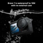 AKASO Brave 7 4K 30FPS 20MP WiFi HD Action Camera Touch Screen Remote Control Sport Camera Underwater Waterproof Vlog Helmet Cam 2