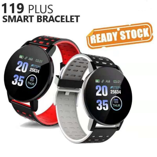 смарт часы 119plus Round Women Smart Watch Fit pro Sport Men Women Smartwatch Heart Rate Blood Pressure Smartband Waterproof 1