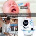 720P Baby Monitor Smart Home Cry Alarm Mini Surveillance Camera with Wifi Security Video Surveillance IP Camera ptz ycc365 tv 2