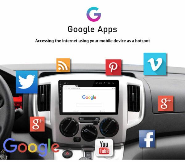 REAKOSOUND 2Din Car Radio GPS Android Multimedia Player Universal Audio Navigation For Volkswagen Nissan Hyundai Kia Toyota 5