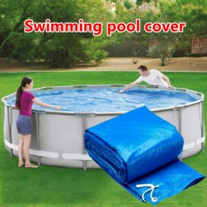 Swimming Pool Cover Tarpaulin Solar Swimming Pool Protection Cover Heat Insulation Film Rainproof Dust Cover Pool Accessories 1