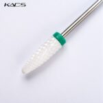 KADS Long Bullet Ceramic Nail Drill Bit Nail Polisher Grinder For Manicure and Pedicure Nail Drill Machine Tool of Nail Work 4