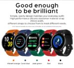Round Smart Watch Full Touch HD Screen Sport Tracker Blood Pressure Monitor WhatsApp Facebook Message Reminder Smartwatch H5 2