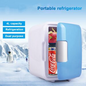 4L Practical Car Mini Refrigerator Portable Dual-use Heating Cooling Box For Beverages And Food Storage Preservation 2
