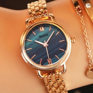 Women Watches Brand NAIDU Ladies Bracelet Watch Womens Quartz Dress Wristwatch Feminino Relogio 2019 New Reloj Mujer Kol Saati 1