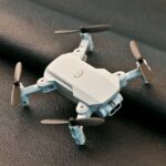 Halolo Dron 0.3MP:5.0MP:4K HD Camera Kids Toys Quadcopter FPV WiFi Mini Drone Altitude Hold Mode LED Lights Profissional Drones 4