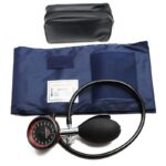 Classic Blood Pressure Monitor BP Adult Cuff Healthy Tonometer Tool Arm Aneroid Sphygmomanometer with Manual Dial Gauge 2