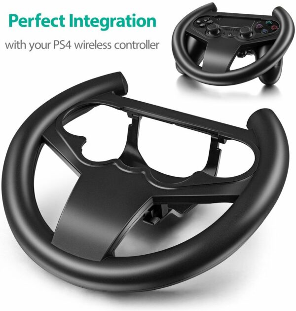 for PS4 Gaming Racing Steering Wheel For PS4 Game Controller for Sony Playstation 4 Car Steering Wheel Driving Gaming Handle 4