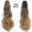 Ombre Long Synthetic Women Drawstring Ponytail Chorliss Loose Wave Clip in Hair Extension Black Blonde Brown Gray Fake Hairpiece 11