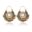 LosoDo India Jhumka Golden Fringe Women's Earrings Resin Bead Pendant Hippie Tribe Egypt Nepal Gypsy earrings fashion Jewelry 8