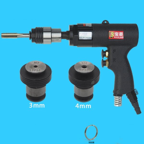 Tapping Machine Gun Pistol Type  Pneumatic Power Thread Machine Pneumatic Drill Tapper Thread Tools Drilling Machine 4