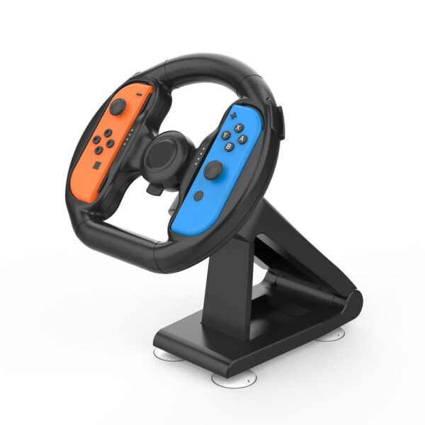 Controller Attachment with 4 suction cups for Nintendo Switch Racing Game NS Accessory Steer Wheel Part for Joy-con Compatible 2