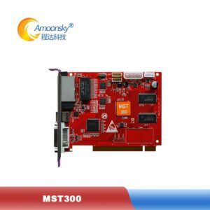 hot sales outdoor hd full color smd P8 led display module use AMS-MST300 led sending card for outdoor 6mm led screen 1