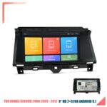 9" Car Radio GPS Navi Multimedia No Dvd Player 2 + 32GB for Honda Accord 2008 2009 2010 2011 2012 Head Unit 1