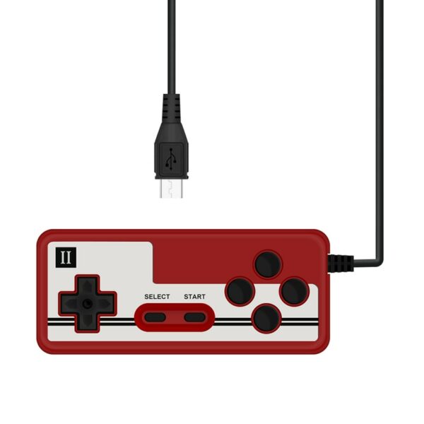 Retro Portable Mini Handheld Wired Joystick remote gamepad for FC Game console 1