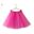 15Inch Length Classic Women's Tulle Skirts Elastic Tutu Skirts Solid Color High Waist Sweet Toddlers Ballet Skirt Blue Pink Rose 17