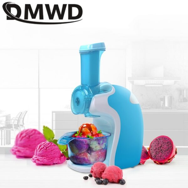 DMWD Electric Ice Cream Maker Frozen Fruit Sorbet Maker DIY Household Mini Slush Machine Kitchen Tools For Child 1