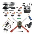 DIY FPV Racing Drone Quadcopter 1000KV A221213T Motor 30A ESC APM2.8 Flight Control 2200Mah Lipo Battery Radiolink T8FB TX 1