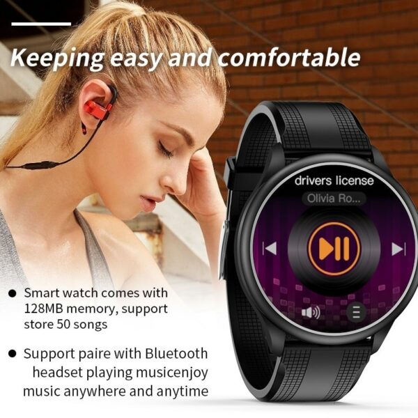 Xiaomi Bluetooth Call SmartWatch Men Women Music Player Heart Rate Blood Pressure Monitor Waterproof Sport Watch For IOS Android 3