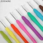 ZOTOONE 12size Colorful Aluminum Crochet Hook Sewing Supplies Knitting Accessories Sewing Tools Craft Hand Made Crochet Hook E 3