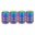 DSYCAR 4Pcs/Set Multicolor Car Moto Bike Tire Wheel Valve Cap Dust Cover Car Tire Valve Stem Caps Car Styling 9