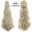 Ombre Long Synthetic Women Drawstring Ponytail Chorliss Loose Wave Clip in Hair Extension Black Blonde Brown Gray Fake Hairpiece 63