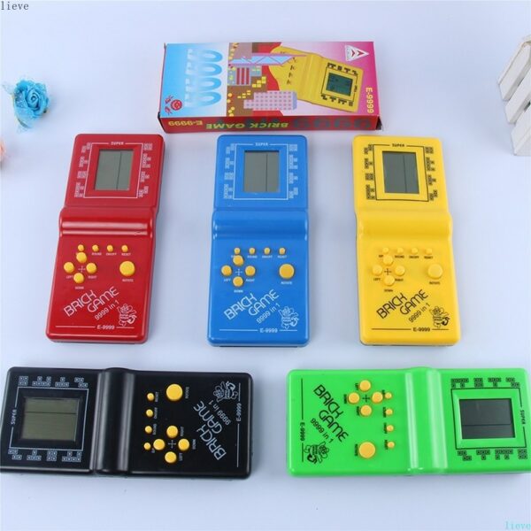 Children Pleasure Games Player Classic Handheld Game Machine Tetris Game Kids Game Console Toy with Music Playback Retro Games 1