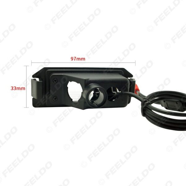 FEELDO Special Backup Rear View Car Camera For Hyundai Veloster/Genesis Coupe/I30/KIA Soul Parking Camera 4