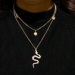 New Design Classic Animal Snake Necklace for Women Gold Color Pendant Necklace Trendy Female Birthday Jewelry Bijoux Gift 6