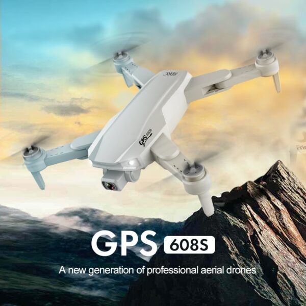 2022 New S608 GPS Drone 6K Dual HD Camera Professional Aerial Photography Brushless Motor Foldable Quadcopter RC Distance 3000M 3