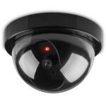HONTUSEC Dummy Camera Fake Dome Camera CCTV Security Camera Indoor With Flashing Red LED Light Fake Camera CCTV Surveillance 1
