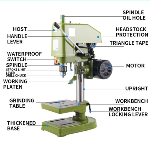 SWJ-6 Series Tapping Machine Desktop Tapping Machine/tapping Machine/tapping Internal Thread 3