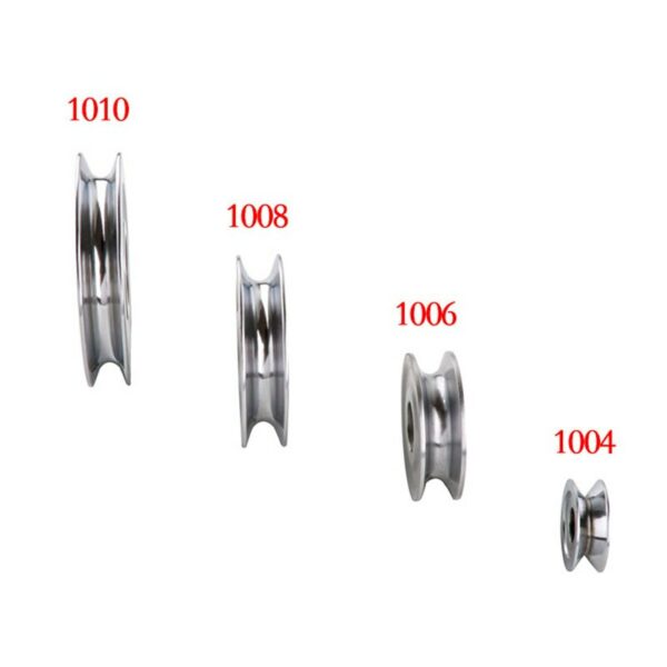 80mm chrome plated steel guide pulley 1008 wire and wire pulley wire and Cable Tension gun pay off rack strander 6