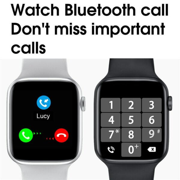 Smart Watch 2021 IWO W26 Series 6 1.75 inch Screen ECG Bluetooth Call SmartWatch Men Women Better Than iwo 8 12 Pro 13 K8 Plus 6