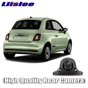 Lisslee Car Camera For Fiat New 500 500C 500S Abarth 2007~2017 High Quality Rear View Back Up Camera For | CCD with RCA 1