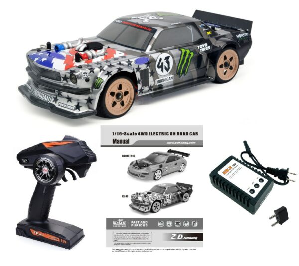 ZD Racing 1/16 RC Car 40km/h High Speed Brushless Motor 4WD RC Tourning Car On-Road Remote Control Vehicles RTR Model Car Gift 1