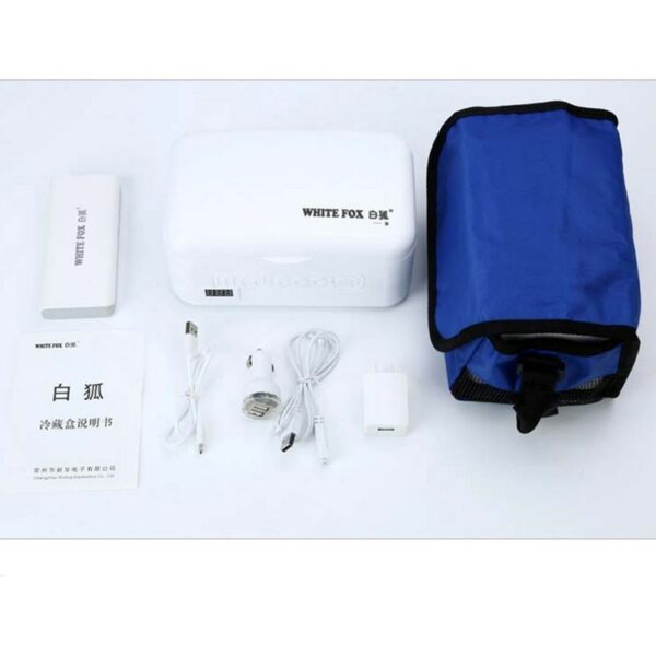 Portable Insulin Storage Cooler Bag Diabetic Insulin Cooler Box Constant Temperature Fridge Mini Refrigerator Ice Box 5