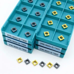 SPMG060204 DG TT8020 TT9030 carbide inserts for metal U-drill SPMG 060204 machine tool accessories turning insert tools 1