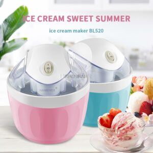 220V Home Ice Cream Maker Ice Cream Makers Portable Ice Maker Fashion Ice Cream Maker Machine 1