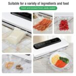 Household Food Vacuum Packaging Machine Package Sealer with Free Gift 10pcs Food Vacuum Bags Kichen Tool Food Saver 2