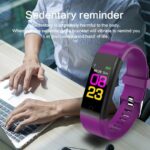 115 Plus Smart watch for Men Women Smart Bracelet Watch Fitness Tracker Pressure Sport Watch Heart Rate Monitor Band 3