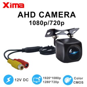 XIMA Universal AHD Fisheye Rear View Camera 170° HD Starlight Night Vision Vehicle Backup Cameras 1080P For AHD IN Put Car Radio 1