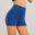 Women Fitness Shorts Casual High Elastic Waist Push Up Polyester Shorts Solid Skinny Summer Workout Shorts Women's Leggings 5
