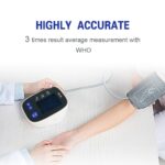 Professional Automatic Digital Arm Blood Pressure Monitor Large Backlight Display English Russian Voice Talking Machine 3