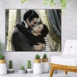 Full Square Diamond Painting Classic Movie Gone With The Wind Cross Stitch Rhinestones Diamond Embroidery Mosaic Home Decor 2