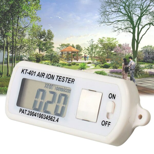 KT-401 AIR Aeroanion Tester Ion Meter Aeroanion Detector Negative Oxygen Ions Anion Concentration Detecto Auto Air Purifier 2
