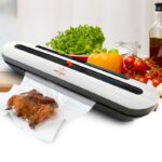 Household Food Vacuum Sealer Packaging Machine With 10pcs Bags Free 220V 110V Automatic Commercial Best Vacuum Food Sealer Mini 1
